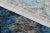 Ink Blue Rug & Kilim’s Modern Persian Style Rug With Intricate Medallion in Ocean Hues For Sale - Image 8 of 8