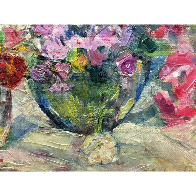 *** ABOUT THIS PAINTING *** * TITLE: "Lilac" * ARTISTS: Dovgalevskaya Vera Veniaminovna * SIZE: 35x50 cm/'13.77x19.68...