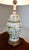 Vintage Chinese Porcelain Hand Painted Artichoke Table Lamps Ginger Jars, Pair For Sale - Image 9 of 11