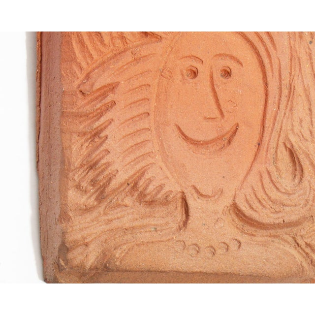 Studio Pottery Tile by Mark Bulwinkle For Sale - Image 4 of 7