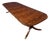 Classic Mahogany Scallop Cornered Dining Table by Leighton Hall - Showroom Sample For Sale