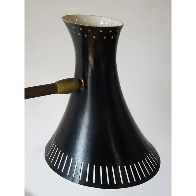 Metal Three-Armed Floor Lamp, 1950s For Sale - Image 7 of 18