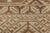 1940s Vintage Hand-Knotted Neutral Anatolian Tribal Runner Rug | Earthy Beige & Walnut Geometric For Sale - Image 5 of 9