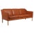 Red Model 232 3-Seater Sofa attributed to Børge Mogensen for Fredericia For Sale - Image 8 of 8