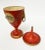 Orange Early 19th Century Italian Tole Chestnut Urn For Sale - Image 8 of 13