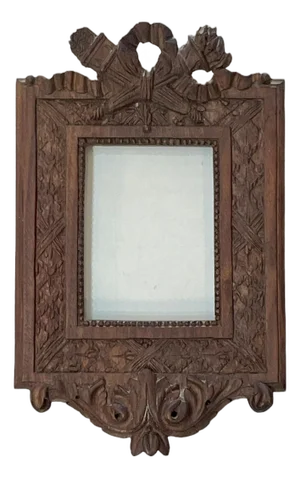 Antique Carved Wood French Provincial Frame