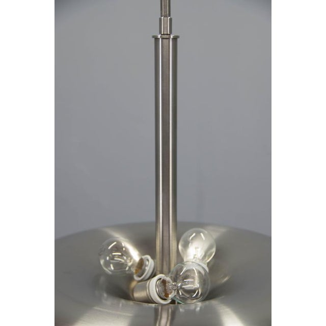 Bauhaus Nickel Pendant Light by Franta Anyz for Ias, 1920s For Sale - Image 12 of 16