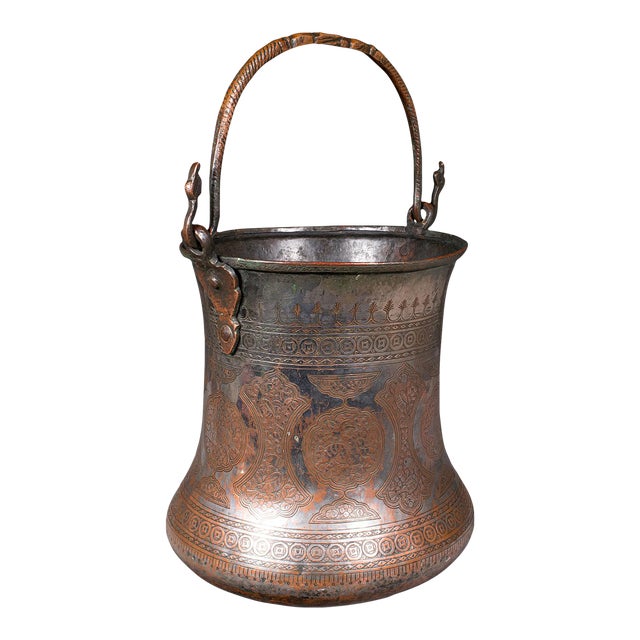 1800's Antique Water Bucket For Sale