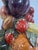 Mid-20th Century Italian Majolica Ceramic Fruit Topiary Centerpiece, 1970s For Sale - Image 9 of 12