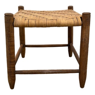 Rush Seat Stool For Sale