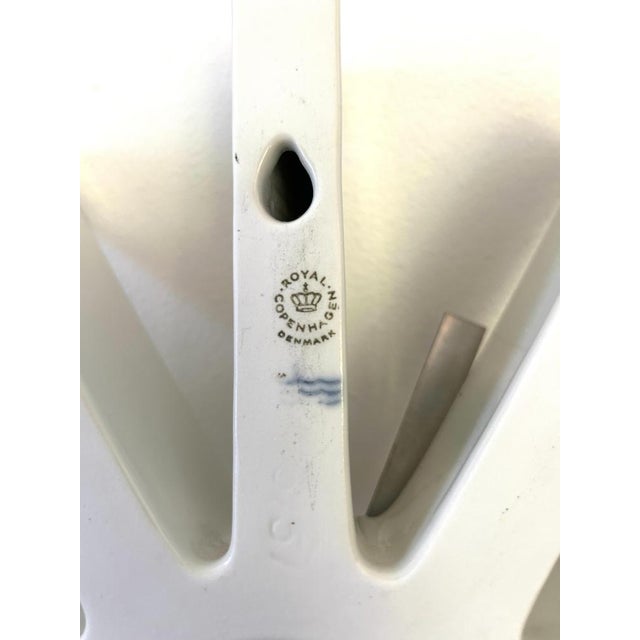 Vintage Danish Wall Clock by Poul Pedersen for Royal Copenhagen, 1976 For Sale - Image 12 of 17