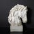 Composition Faux Wood Horse Head Sculpture For Sale - Image 4 of 12