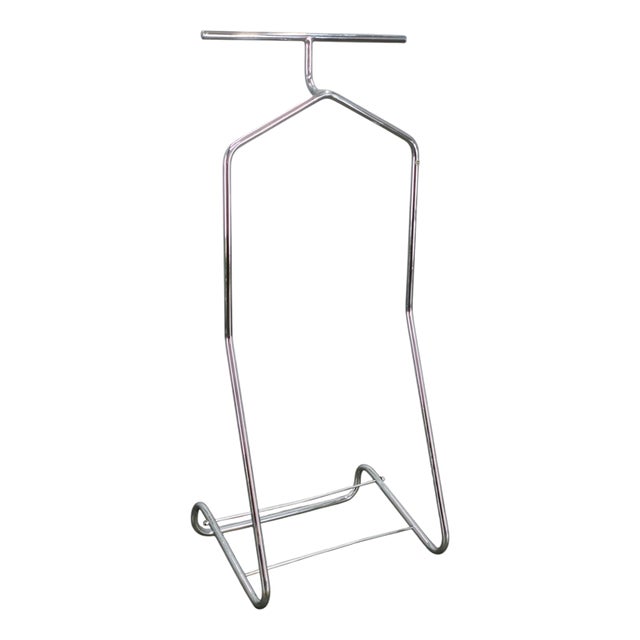 Bauhaus Chrome Valet Stand from Mücke Melder, Former Czechoslovakia, 1930s For Sale