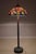 Louis Comfort Tiffany Style Oriental Poppy Floor Lamp For Sale - Image 12 of 15
