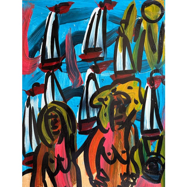 Peter Keil Peter Keil Original Painting - Junge Wilde Collection For Sale - Image 4 of 5