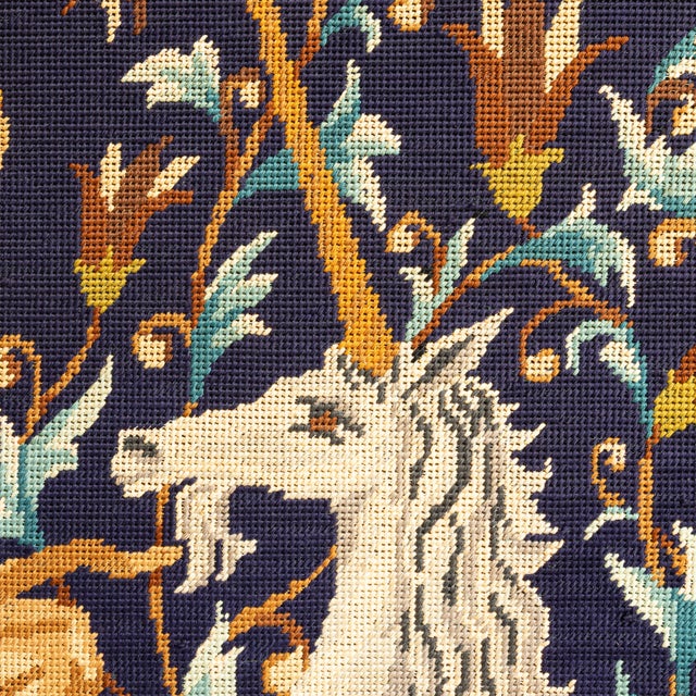 Textile 1960s France Taupe Tapestry Wall Hanging For Sale - Image 7 of 11