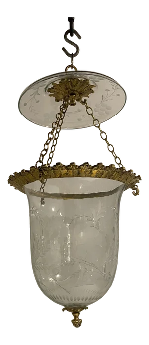 1930s French Gilt Bronze Lanterns