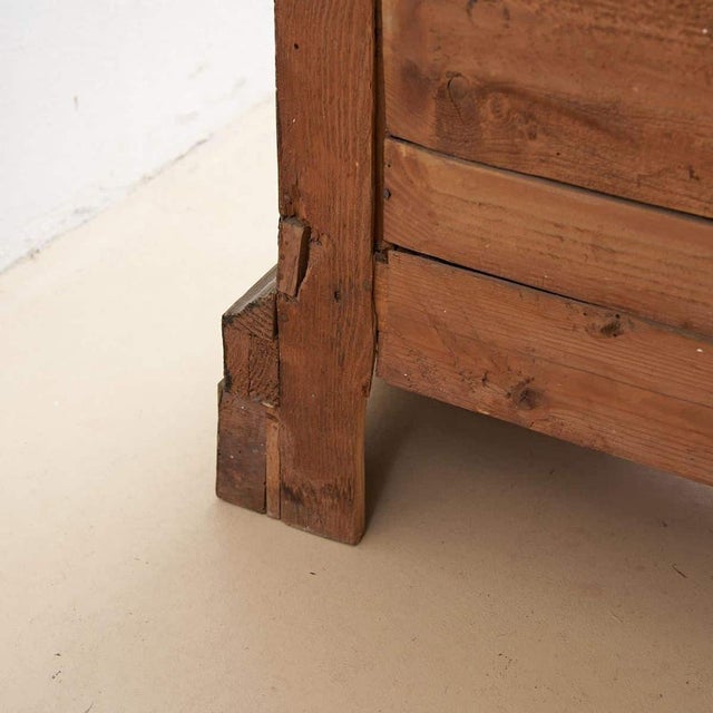 Antique Hand-Painted Showcase Bookcase For Sale - Image 17 of 18