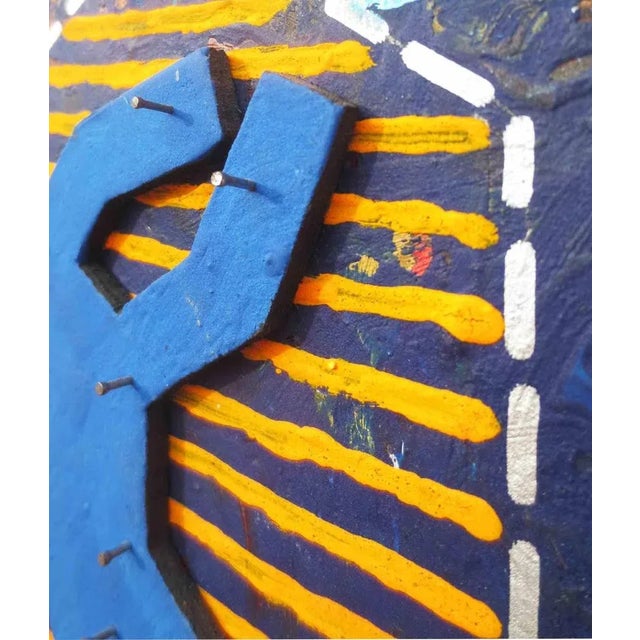 Contemporary Salvatore Travascio, Inchiodato, Oil Painting, 2003 For Sale - Image 3 of 4