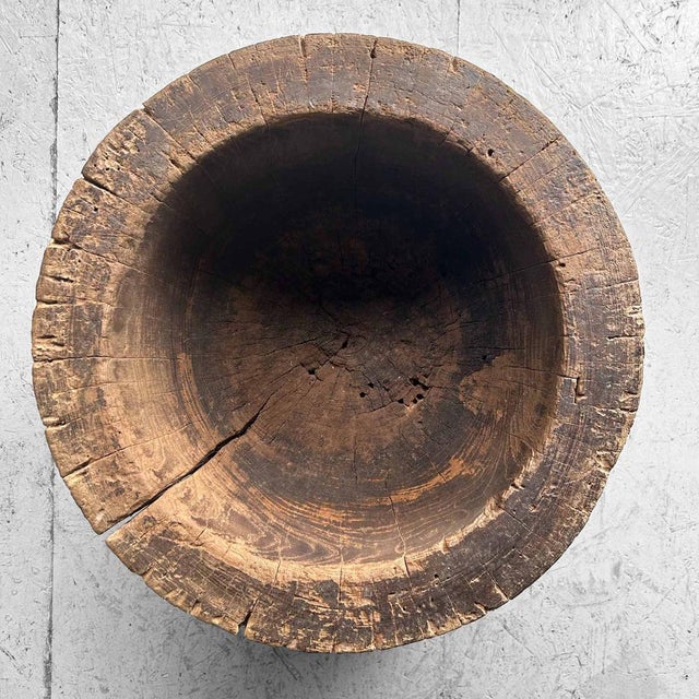 Wood Late Meiji Japanese Mochi-Pounding Pestle, 1890s For Sale - Image 7 of 18