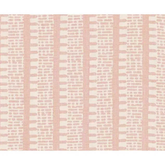 A sophisticated play on a traditional stripe, it's delightfully graphic yet subdued. Also available as a wallcovering....