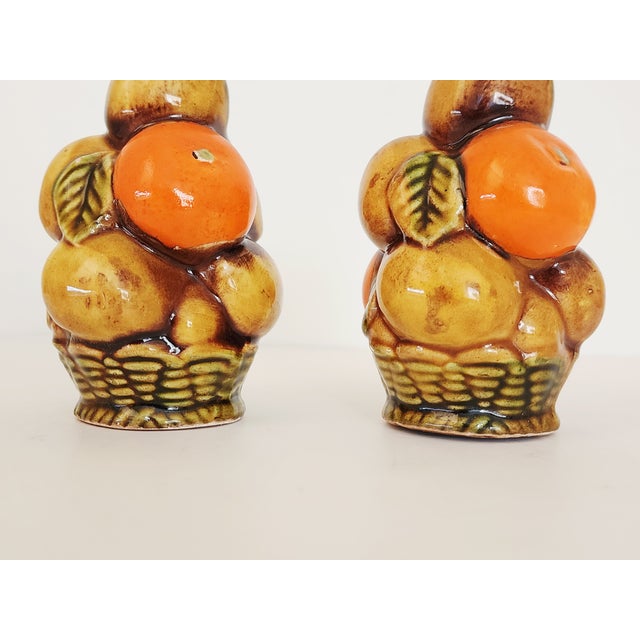 Vintage Inarco Japan Ceramic Salt & Pepper Shakers For Sale In New York - Image 6 of 10