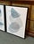Black Calligaris Kuadro Geometric Prints, Set of Two For Sale - Image 8 of 12