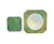 Mid 20th Century Vintage Italian Mid Century Barware Marbled Green Hexagonal Lacquereare / Lacquered Ice Bucket For Sale - Image 5 of 8