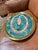 Italian Mid-Century Brass and Stone Inlay Oval Tray, 1970s For Sale - Image 4 of 6