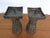 Metal Large Brutalist Bronze Candleholder, 1960s, Set of 2 For Sale - Image 7 of 16