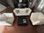 Rachel Ashwell Shabby Chic Lounge Armchairs Set of 2 - Modern Cream Upholstery For Sale In Phoenix - Image 6 of 8