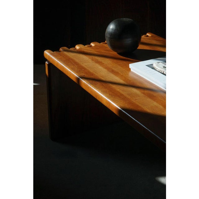 Large Mid-Century Danish Modern Rectangular Coffee Table in Pine, 1960s For Sale - Image 18 of 18