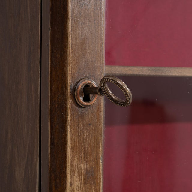 19th Century Wall-Mounted Vitrine For Sale - Image 4 of 12