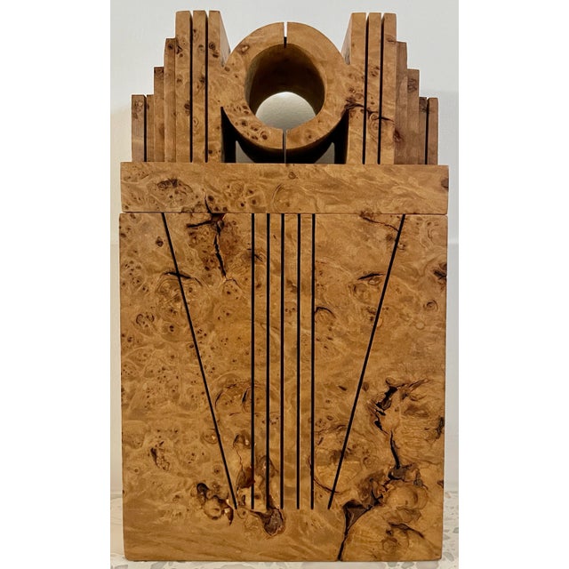 Michael Elkan Maple Leaf Studio Art Deco Style Sculptural Box For Sale - Image 9 of 9