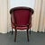 Late 20th Century Burgundy Leather Nailhead Trimmed Mahogany Library Tub Armchair For Sale In New York - Image 6 of 8