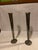 Metal Pair of Vintage Soviet Silver-Plated Trumpet Bud Vases by Ilyich Factory, Leningrad, 1960s–1970s For Sale - Image 7 of 7