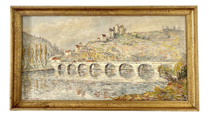 Fernand Laval, Oil on Canvas, Framed