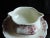 Vintage Alfred Meakin Medway Décor Red & White Sauce Boat With Attached Underplate For Sale - Image 9 of 11