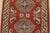 2020s Kazak Runner 2’5” X 6’5” Red Wool Tribal Hand-Knotted Oriental Rug For Sale - Image 5 of 11