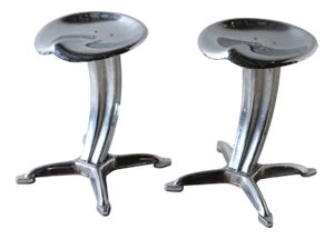 Lotus Stools by Yasu Sasamoto for Dulton, 1960s, Set of 2