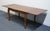High End Vintage Country French Provincial Cherry Basketweave Parquetry 89" Refectory Dining Table For Sale - Image 4 of 9