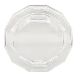 Vintage Tiffany & Co. “Windham” Clear Crystal Serving Platter For Sale