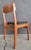 Set 4 Teak Danish Modern Dining Chairs Manner of Erik Buch 1960's For Sale - Image 13 of 14
