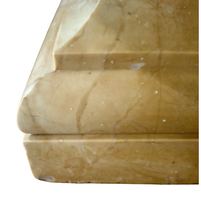 French Bronze Bust on Marble of “Diana” by Alexandre Falguière (1831–1900) For Sale - Image 11 of 13