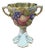 Gold Orchard Fruit Cup in Bone China by D Jones for Aynsley For Sale