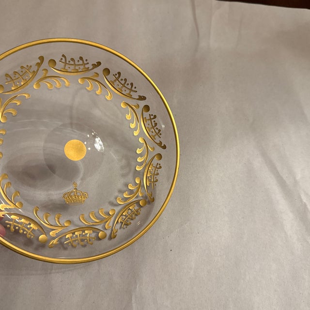 For your consideration is an exceedingly rare and historically significant original antique Egyptian royal engraved gold...