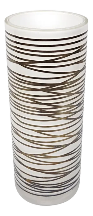 Postmodern Glass Vase by Marco Susani for HWC Egyptian / Sottsass Associati