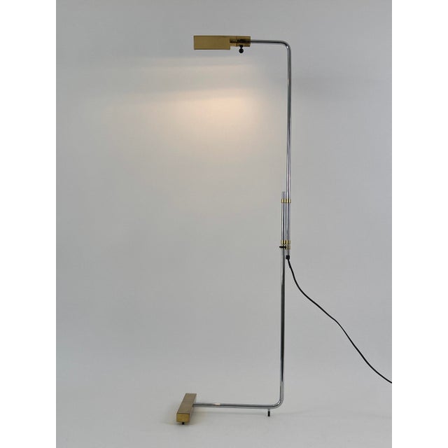 Floor Lamp Backslider by Cedric Hartman for Jack Lenor Larsen, Switzerland, 1960s For Sale - Image 10 of 18