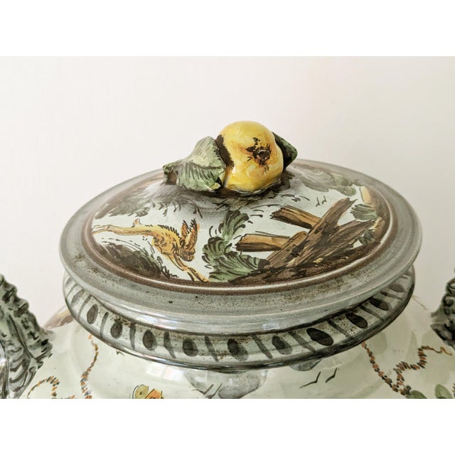 Levantino Ceramic Vase by A. Vaccari for Ce-as Albisola, 1962 For Sale - Image 4 of 17