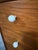 Vintage Mid Century Modern Pair of Drexel Declaration Walnut 3-Drawer Dresser and 3-Drawer Vanity by Kipp Stewart For Sale - Image 11 of 12